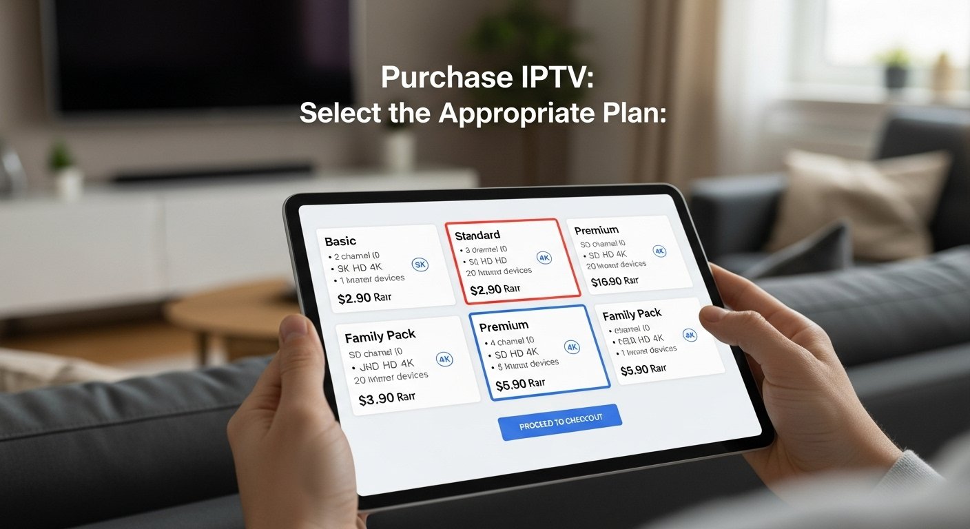Purchase IPTV Plan Guide