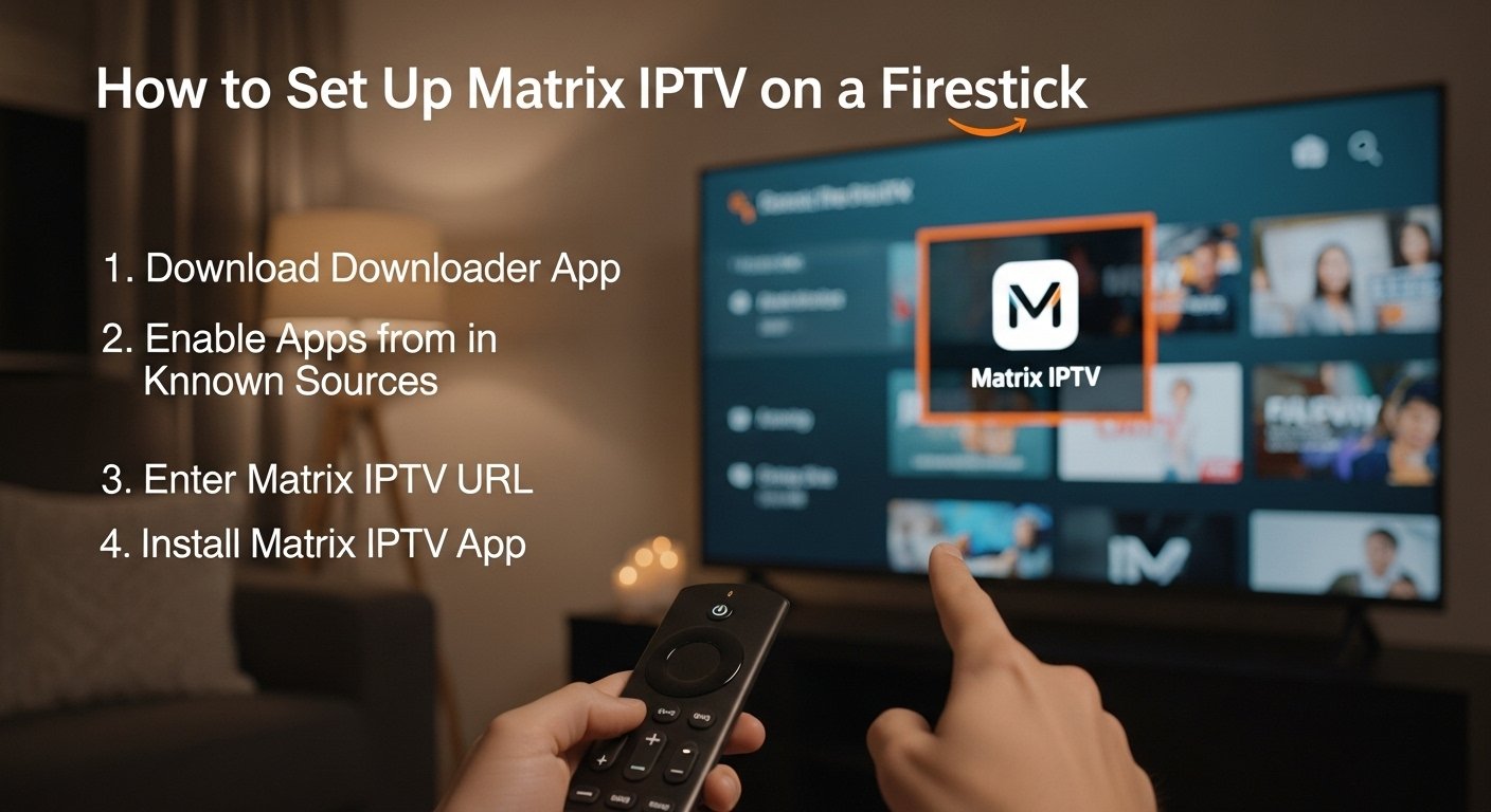 Matrix IPTV Firestick Setup