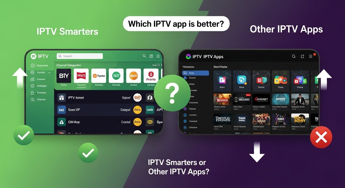 IPTV Smarters App Comparison
