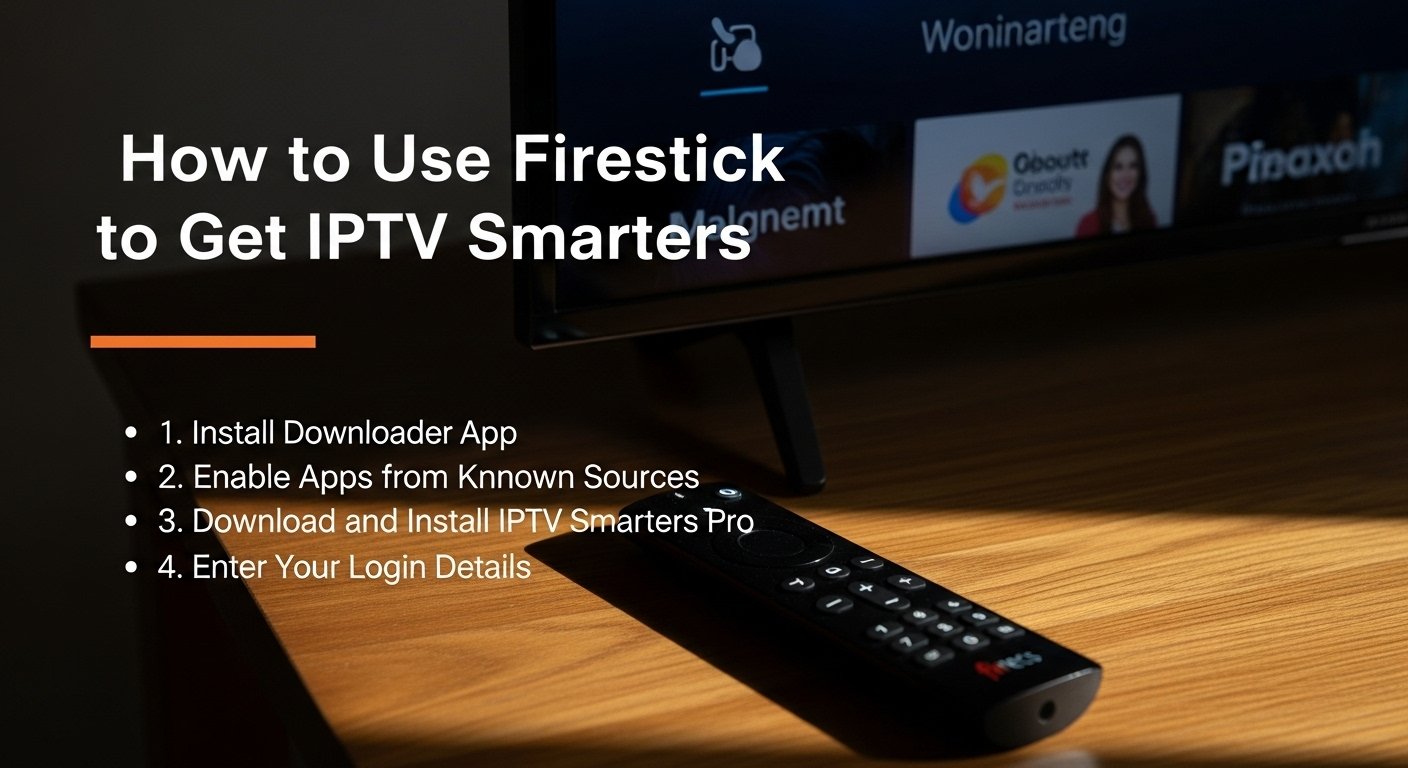 Firestick IPTV Smarters Guide