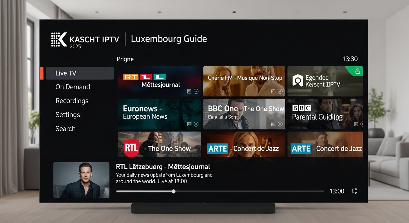 2025 Kascht IPTV Luxembourg