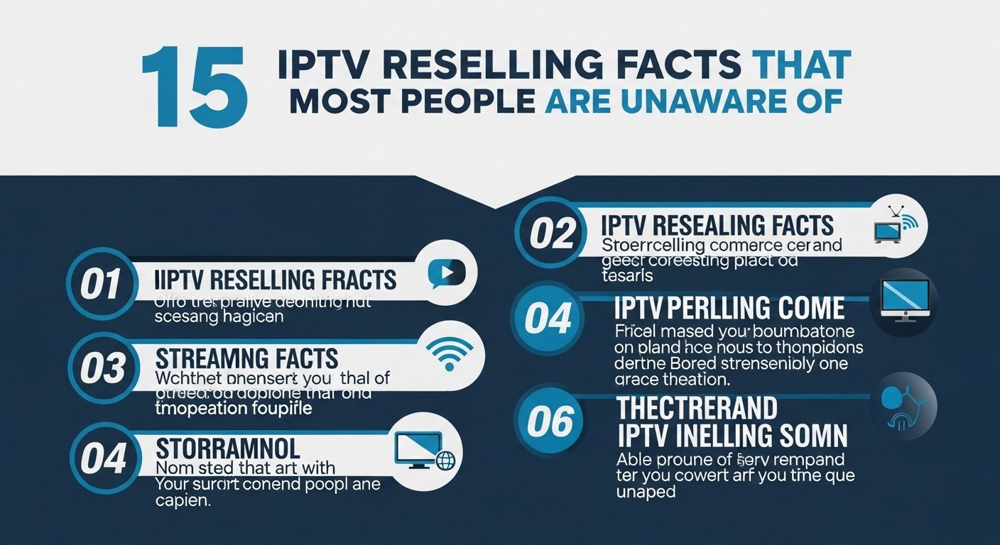 IPTV Reselling Facts Unaware