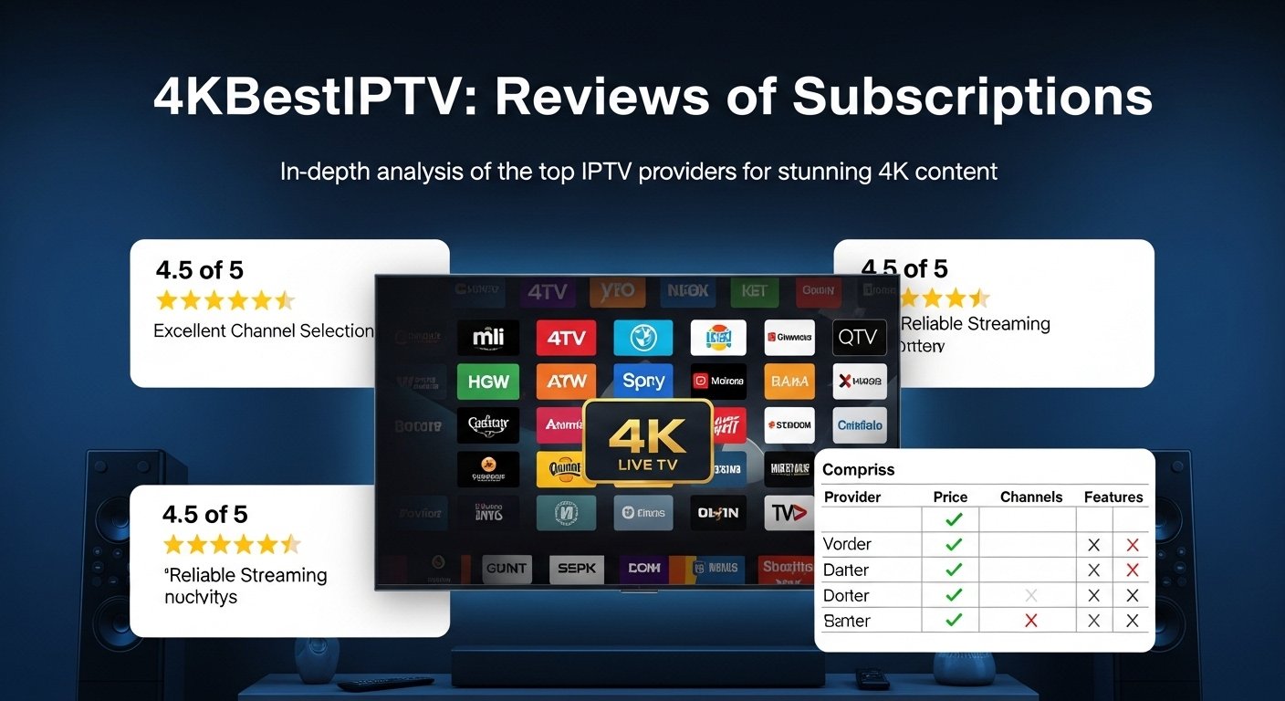 4KBestIPTV Subscription Reviews