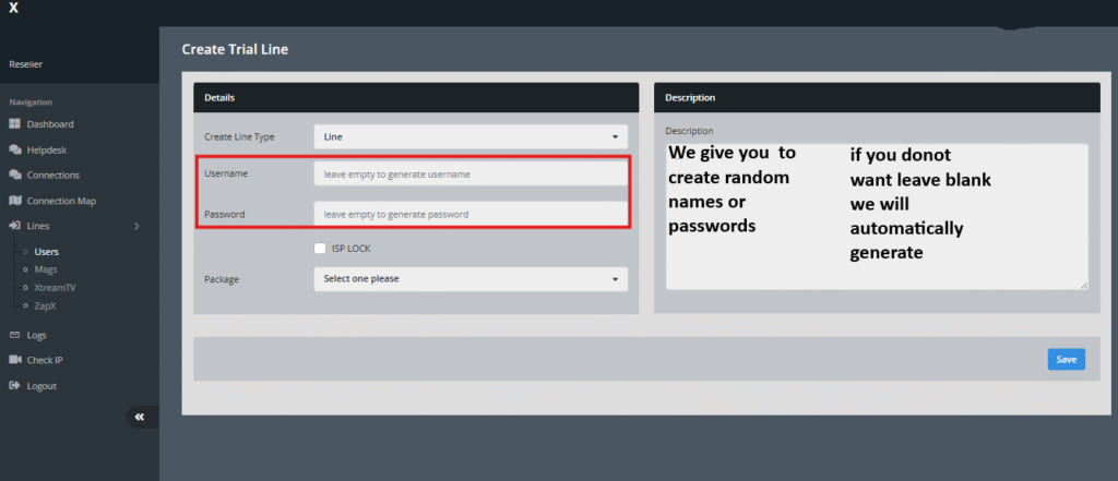 IPTV subscription m4