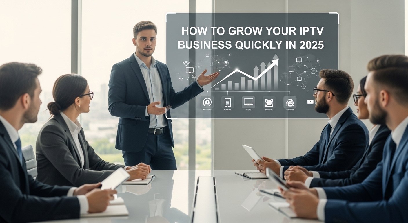Grow IPTV Business Fast