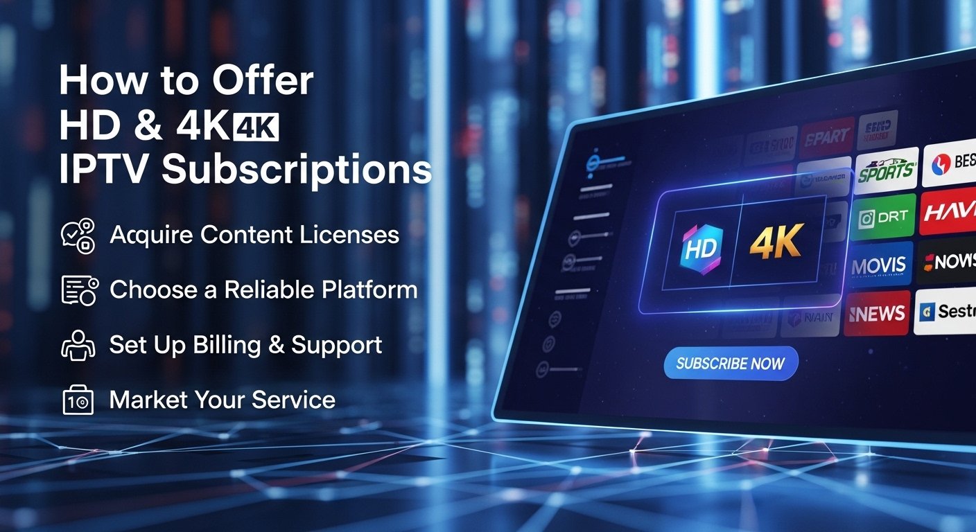IPTV Reseller HD 4K