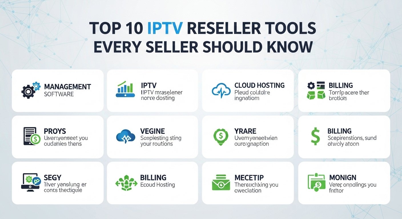 IPTV reseller tools guide