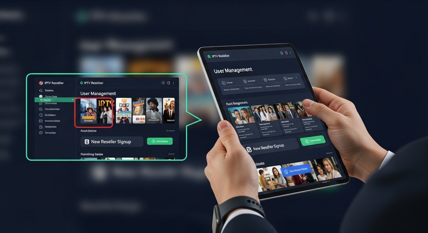 B1G IPTV Reseller Panel