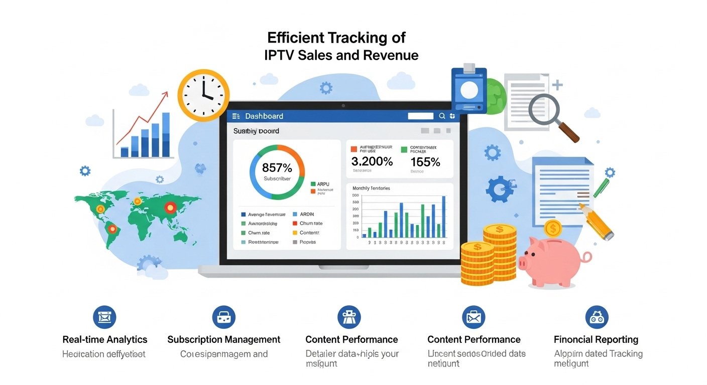 Track IPTV Sales Revenue