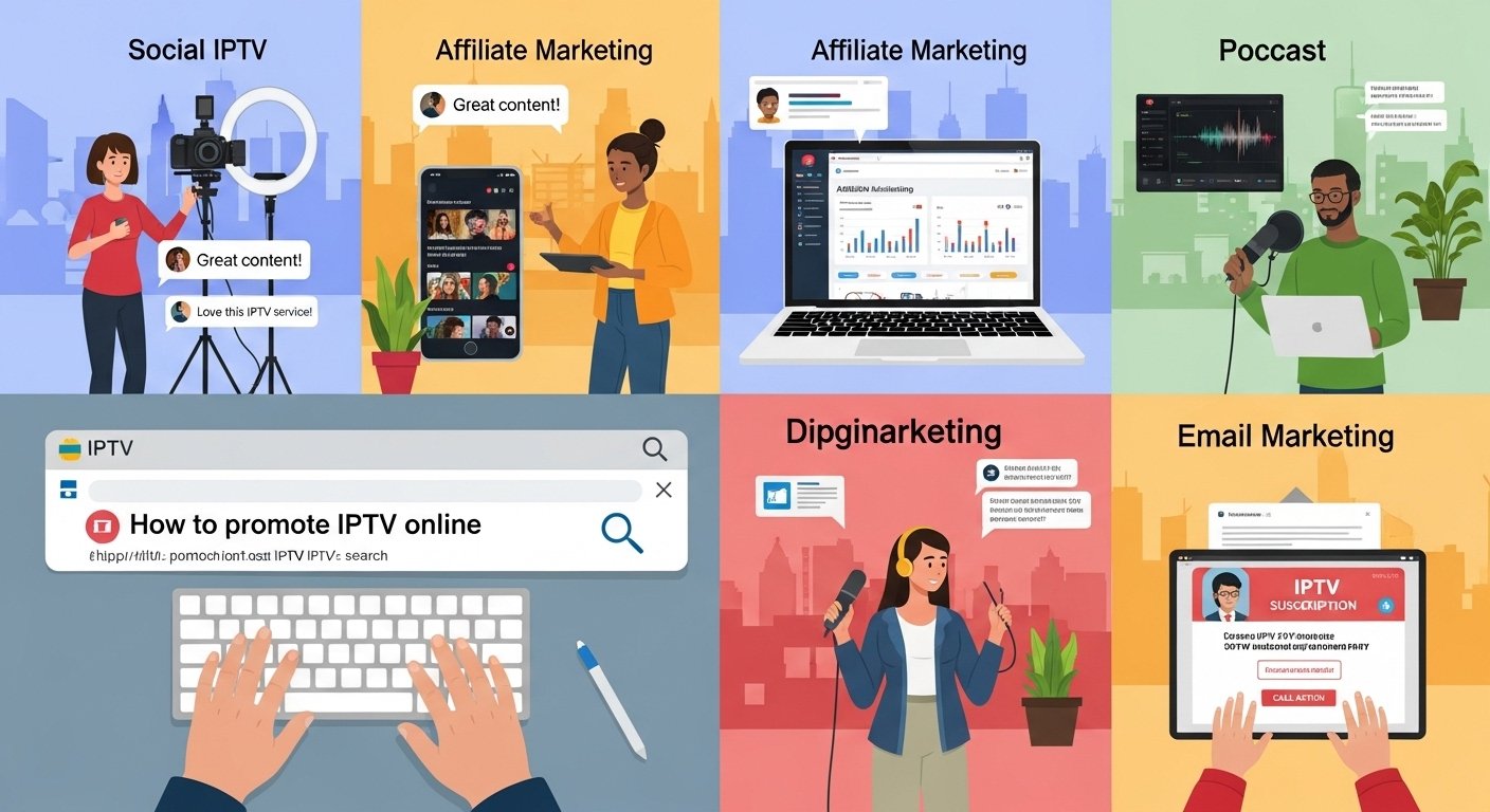 Promote IPTV Subscription Online