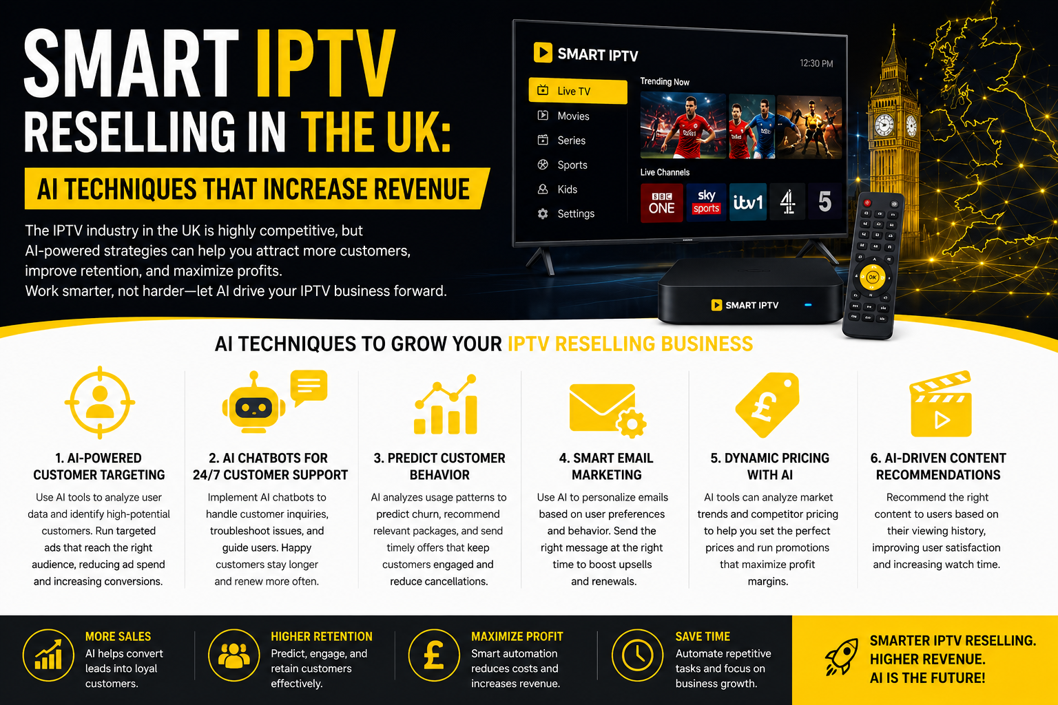 Smart IPTV Reselling UK