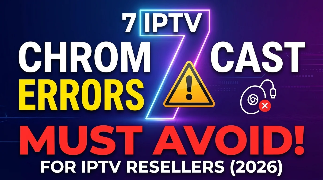 IPTV Chromecast Setup Errors