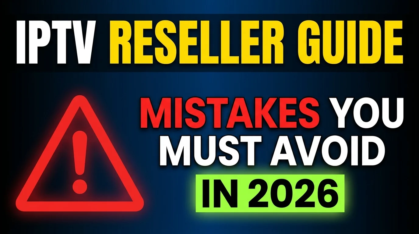 IPTV Reseller Mistakes 2026