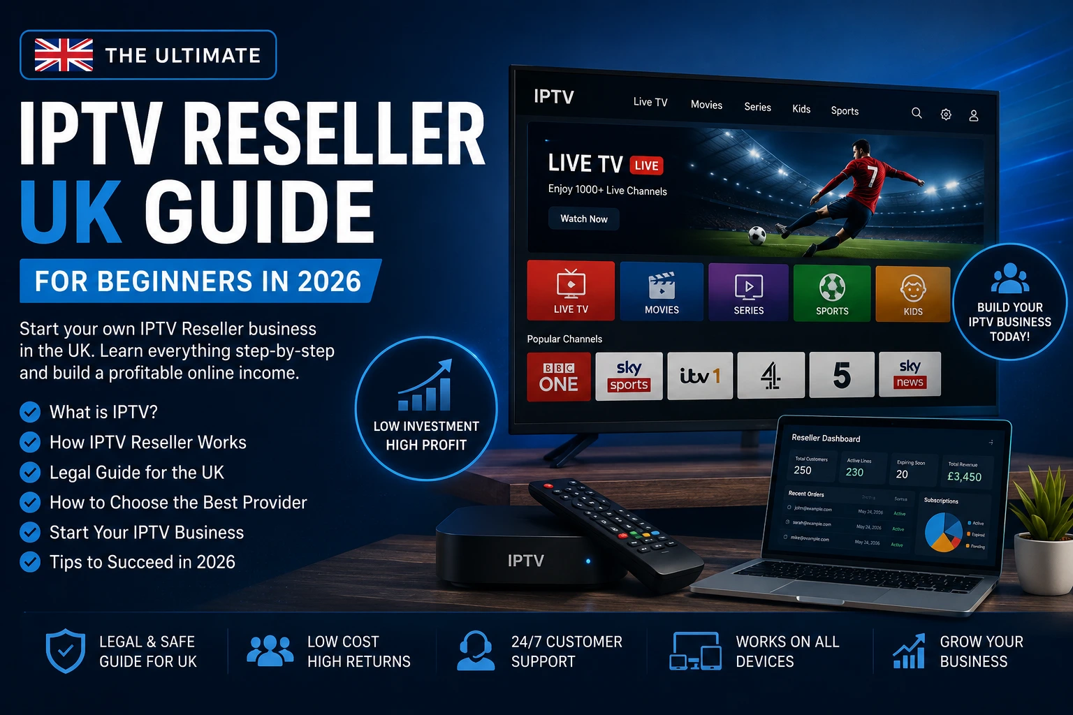 IPTV Reseller UK Guide